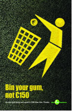 Bin your gum